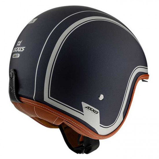 Axxis Hornet SV Royal Matt Blue Open Face Helmets - SKU 8061182