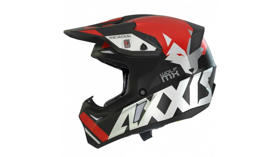 Axxis Wolf Jackal Gloss Red