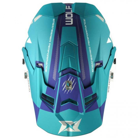 Axxis Wolf Jackal Matt Blue Off Road Helmets - SKU 8061671