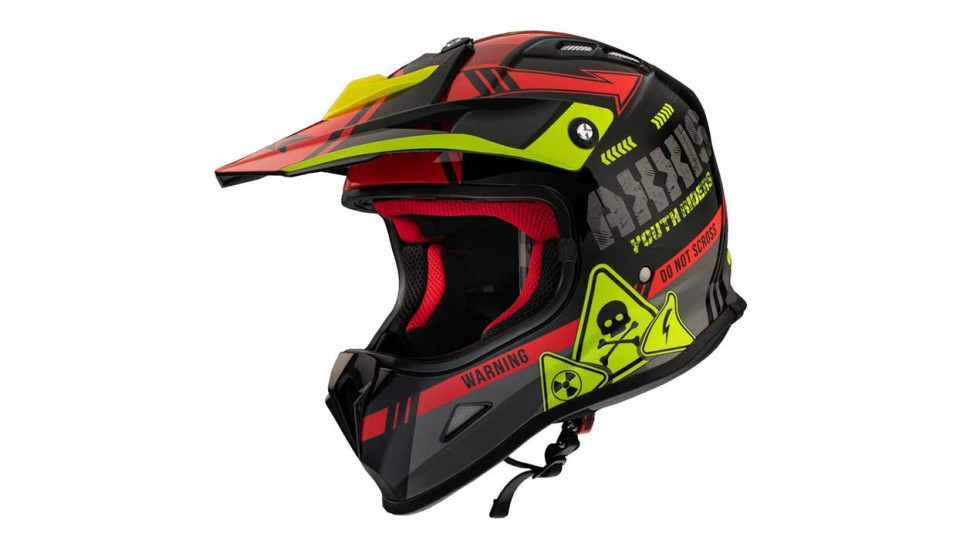 Axxis Wolverine Kids Gloss Red