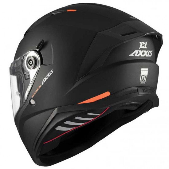 Axxis Panther SV Matt Black Full Face Helmets - SKU 8061921