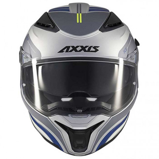 Axxis Panther SV Tribute Matt Grey Full Face Helmets - SKU 8061951