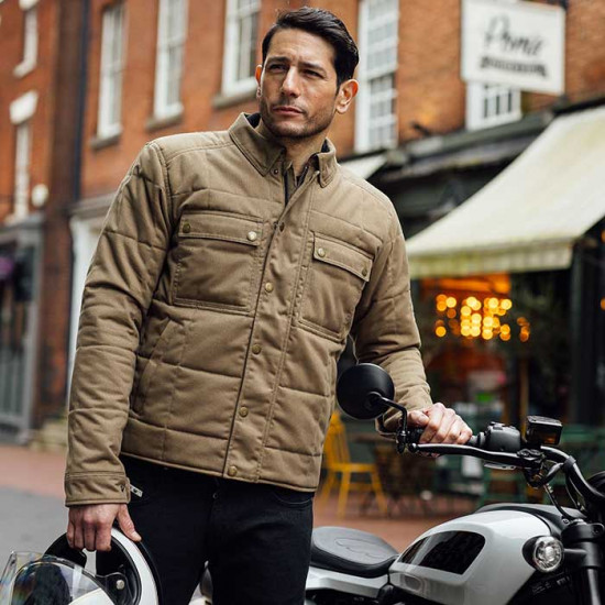 Merlin Codsall Tan Baffle Jacket