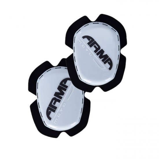 ARMR Knee Sliders White - Pair Rider Accessories - SKU A91361