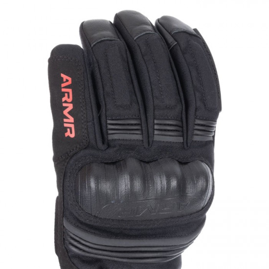 ARMR Kumaji 3.0 WP Waterproof Mens Gloves Black Red Clothing Accessories - SKU ARMG2306012XL