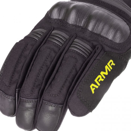 Kumaji 3.0 WP Waterproof Mens Gloves Black Yellow Clothing Accessories - SKU ARMG2306022XL