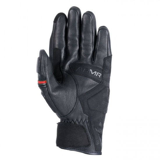 ARMR Raiden 3.0 Mens Leather Gloves Black Red