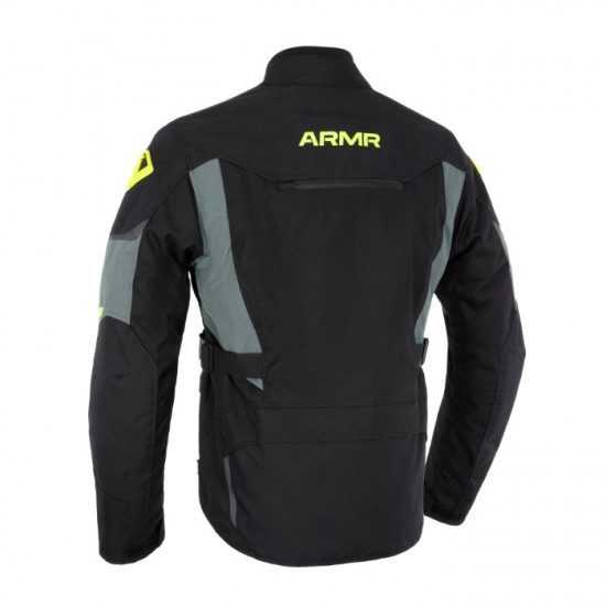 ARMR Kumaji 3.0 WP Waterproof Mens Jacket Black Green Fluo Yellow