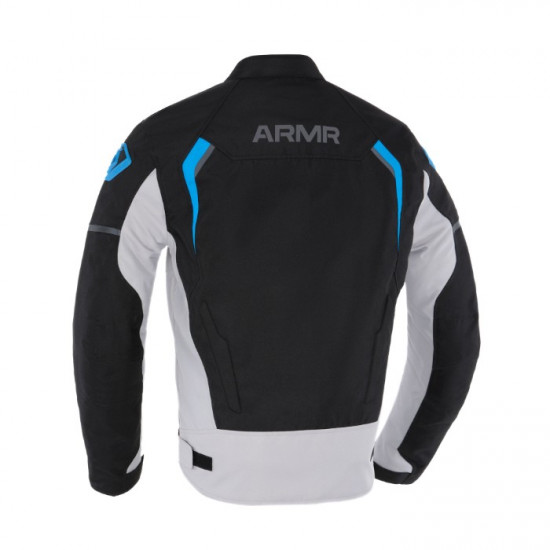 ARMR Eyoshi 3.0 WP Waterproof Mens Jacket Black Light Grey Blue