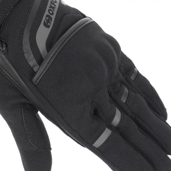 Oxford Dakar 1.0 Mens Gloves Stealth Black Mens Motorcycle Gloves - SKU GM2211012XL