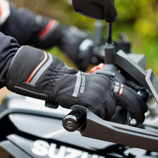 Oxford Ottawa 2.0 Mens Gloves Black Mens Motorcycle Gloves - SKU GM2252012XL