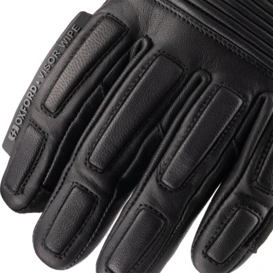 Oxford Hitcher Dry2Dry Waterproof Mens Gloves Black Mens Motorcycle Gloves - SKU GM2401012XL