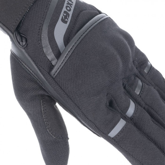 Oxford Dakar 1.0 Womens Gloves Stealth Black Ladies Motorcycle Gloves - SKU GW221101L