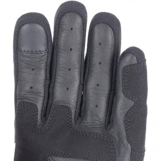 Oxford Dakar 1.0 Womens Gloves Silver Black Ladies Motorcycle Gloves - SKU GW221103L