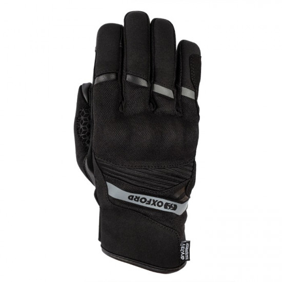 Oxford Dakar 1.0 Dry2Dry Waterproof Womens Gloves Stealth Black