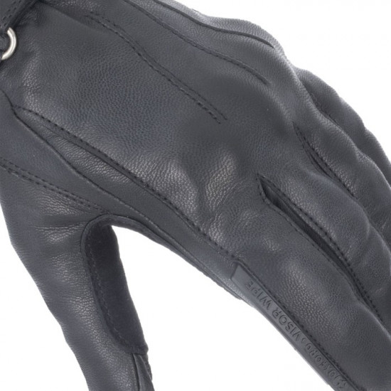 Oxford Holton WP Waterproof Womens Gloves Black Ladies Motorcycle Gloves - SKU GW234001L