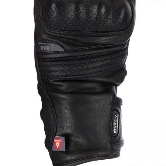 Oxford Hamilton WP Waterproof Womens Gloves Tech Black Ladies Motorcycle Gloves - SKU GW234201L