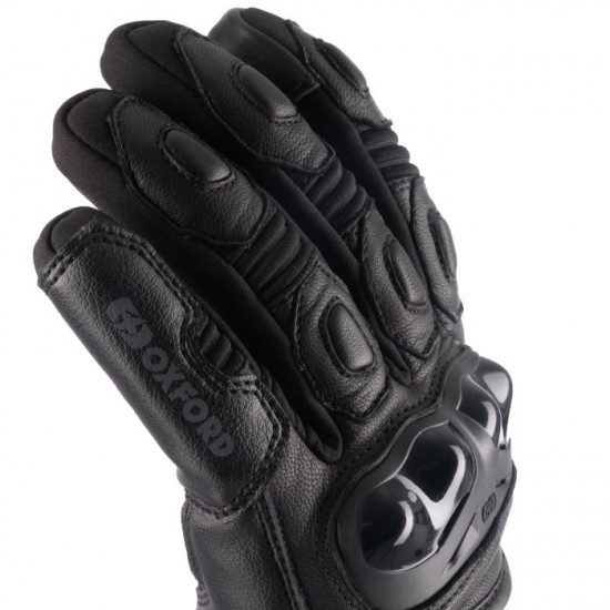 Oxford Omega 1.0 Dry2Dry Waterproof Womens Gloves Black Ladies Motorcycle Gloves - SKU GW253201L from RaceLeathers Motorcycle Clothing