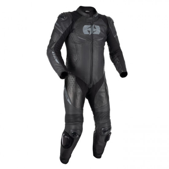 Oxford Nexus 1.0 Leather Mens Suit Stealth Black