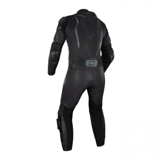 Oxford Nexus 1.0 Leather Mens Suit Stealth Black