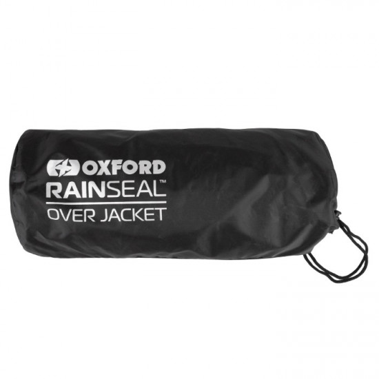 Oxford Rainseal Over Jacket Black Waterproofs - SKU RM2120012XL