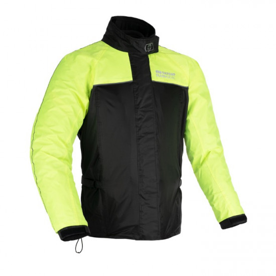 Oxford Rainseal Over Jacket Black Fluo