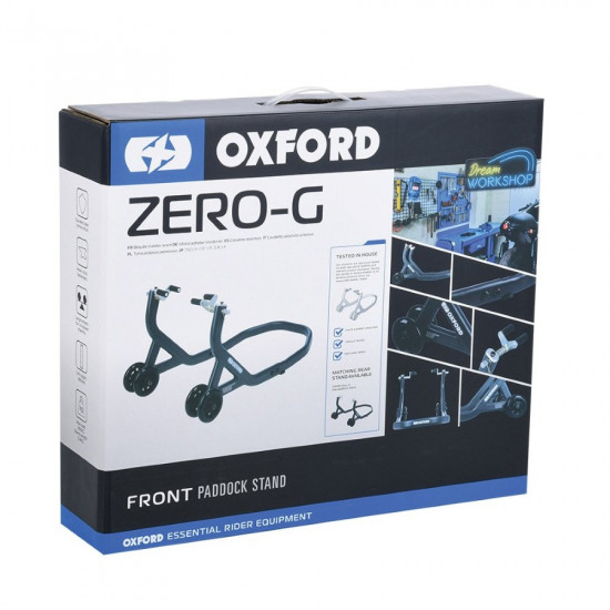 Oxford Zero-G Heavy Duty Front Motorcycle Paddock Stand Tools - SKU OX264