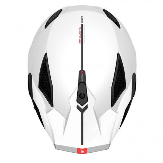 MT Streetfighter SV S Solid A0 Gloss Pearl Open Face Helmets - SKU M13270000003