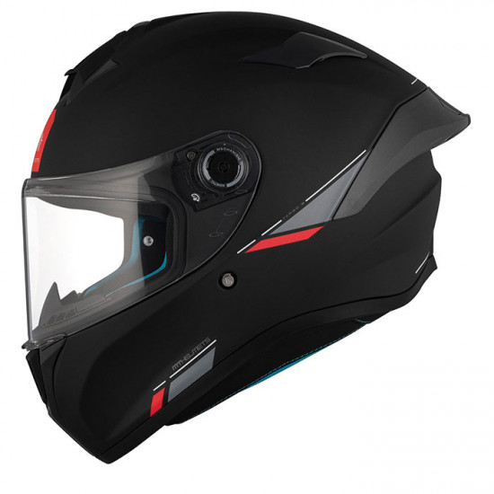 MT Targo S Solid (ECE-22.06) Matt Black Full Face Helmets - SKU M13430000133