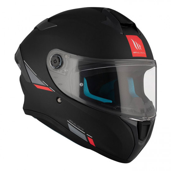 MT Targo S Solid (ECE-22.06) Matt Black Full Face Helmets - SKU M13430000133