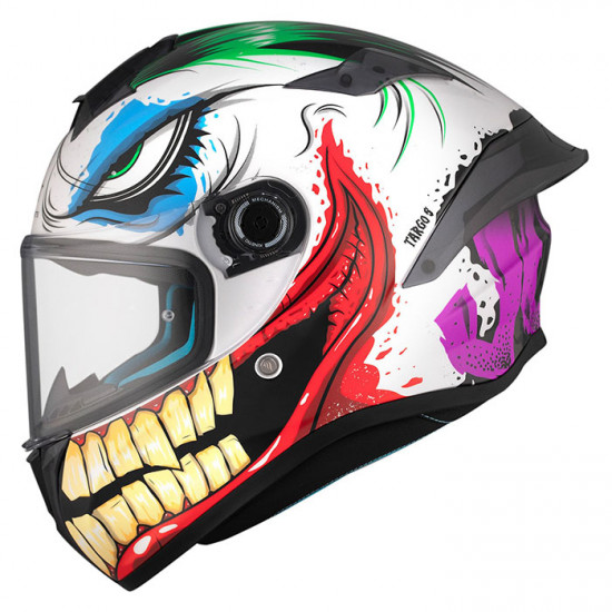 MT Targo S Joke A5 ( ECE-22.06) Gloss Full Face Helmets - SKU M1343A220513