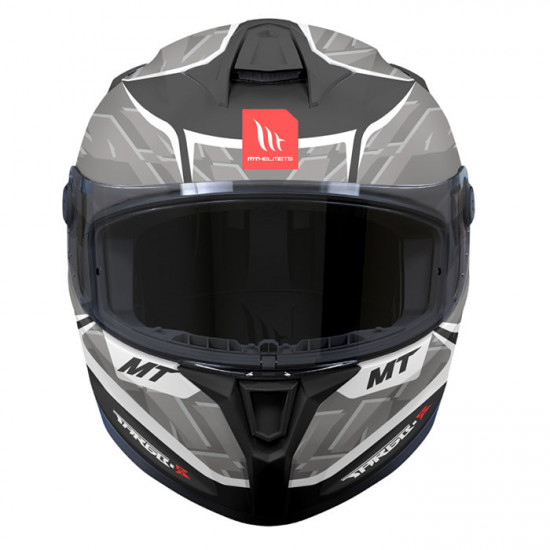 MT Targo S Surt B0 Matt Black Grey Full Face Helmets - SKU M1343A531023