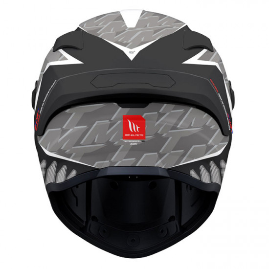 MT Targo S Surt B0 Matt Black Grey Full Face Helmets - SKU M1343A531023