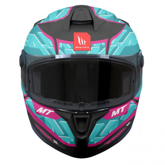 MT Targo S Surt C8 Matt Black Blue Purple Full Face Helmets - SKU M1343A532823