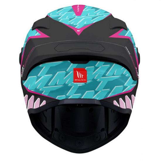 MT Targo S Surt C8 Matt Black Blue Purple Full Face Helmets - SKU M1343A532823