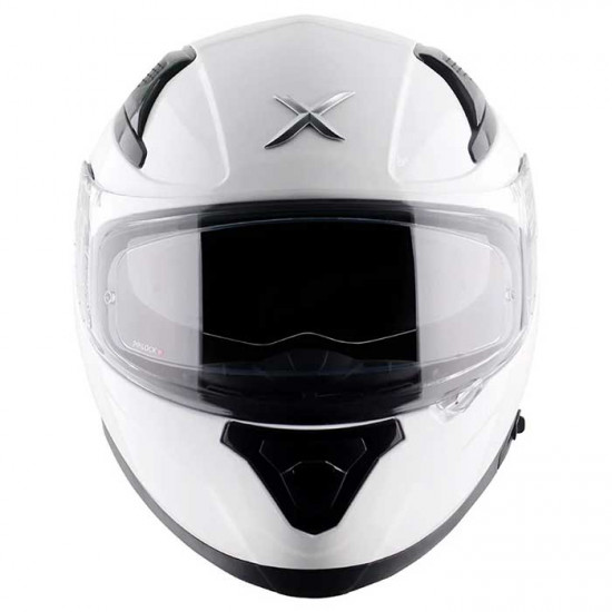 Axor Apex Gloss White Full Face Helmets - SKU AXR043S