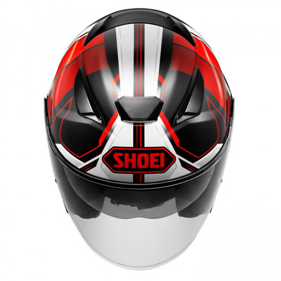 Shoei J-Cruise 3 Whizzy TC-1 Red Helmet