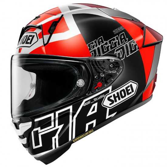 Shoei X-SPR Pro Diggia2 TC-1 Red Helmet