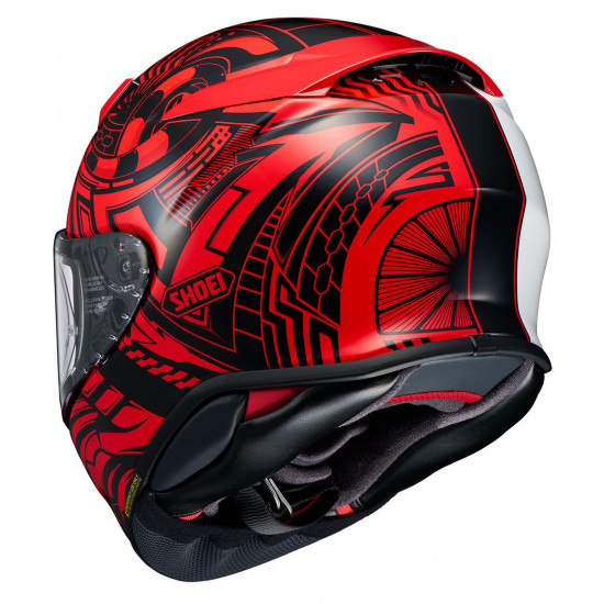 Shoei NXR2 Beaut TC-1 Red Helmet Full Face Helmets - SKU 0862616 from RaceLeathers Motorcycle Clothing