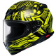 Shoei NXR2 Beaut TC-3 Yellow Helmet