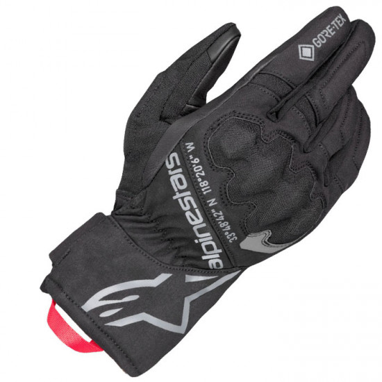 Alpinestars Crestone Gore-Tex Insulated Gloves Black Mens Motorcycle Gloves - SKU 3520625102XL