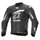 Alpinestars GP Plus R V4 Rideknit Leather Jacket Black White