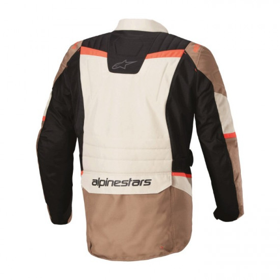 Alpinestars ST-1 WP Jacket Dark Khaki Sand Black Red Fluo