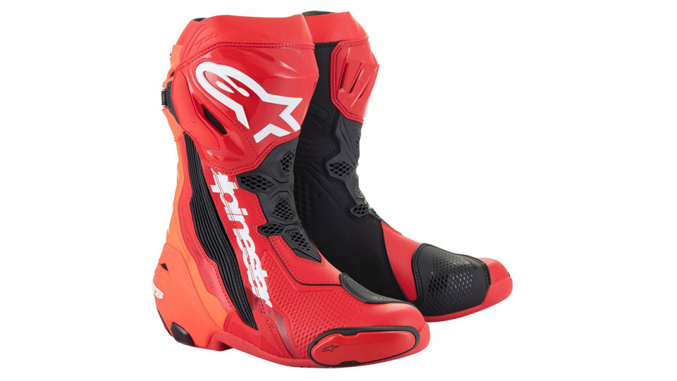 Alpinestars Supertech R Bright Red Fluo