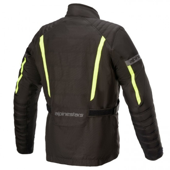 Alpinestars Gravity Drystar Jacket Black Yellow Fluo