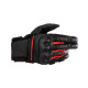 Alpinestars Phenom Leather Gloves Black Bright Red