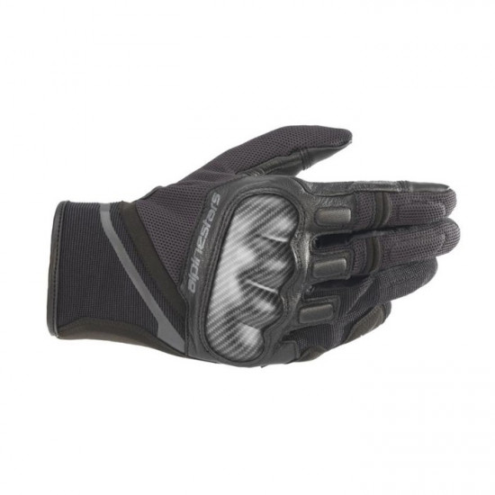 Alpinestars Chrome Gloves Black Tar Grey Mens Motorcycle Gloves - SKU 35687211169XXL