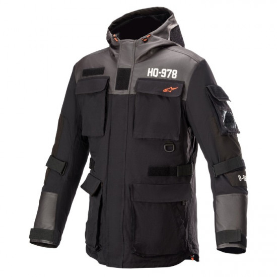 Alpinestars Daiji Parka Black Mens Motorcycle Jackets - SKU 330742110L