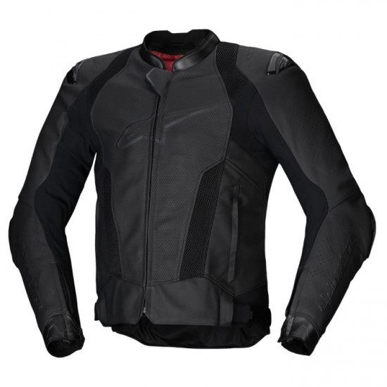 Alpinestars Missile V3 Airflow Leather Jacket Black Mens Motorcycle Jackets - SKU 3100225110050