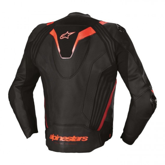 Alpinestars Missile V3 Ignition Leather Jacket Black Red